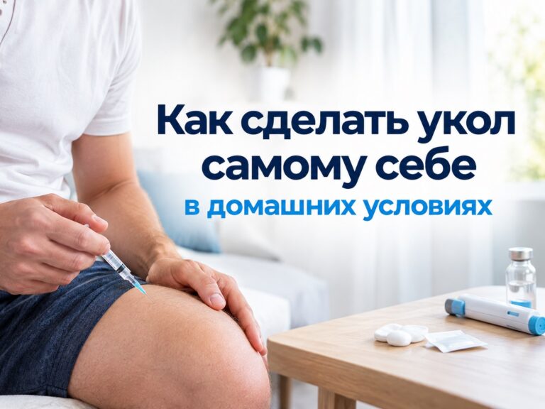Как сделать укол самому себе в домашних условиях: пошаговая инструкция