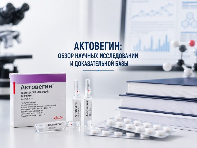 Актовегин: исследования и доказательная база — что известно