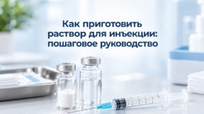 Как правильно приготовить раствор для инъекции: пошаговое руководство