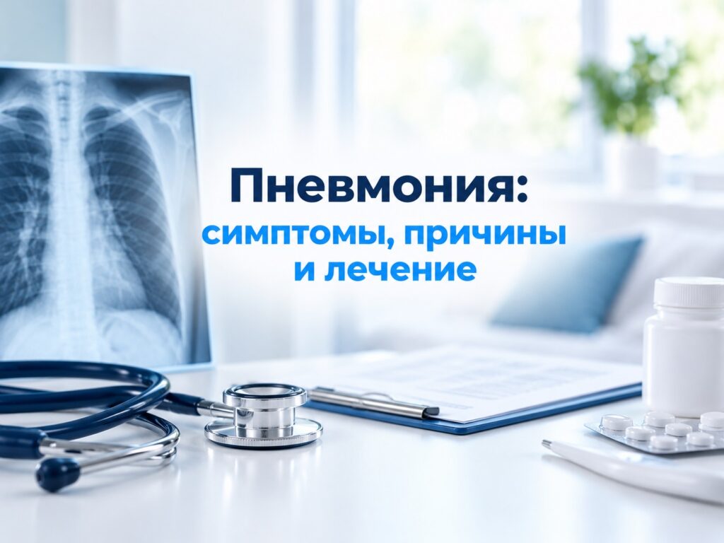 Пневмония: симптомы, причины, диагностика и лечение у взрослых и детей