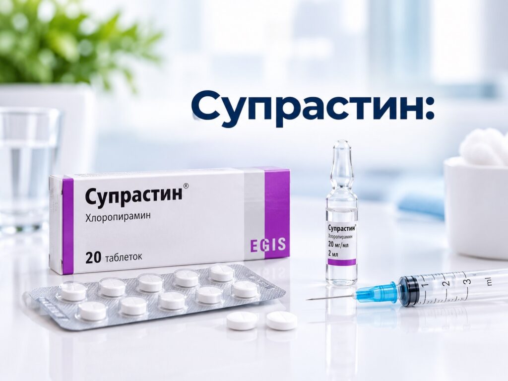 Супрастин: как работает препарат, показания и особенности уколов